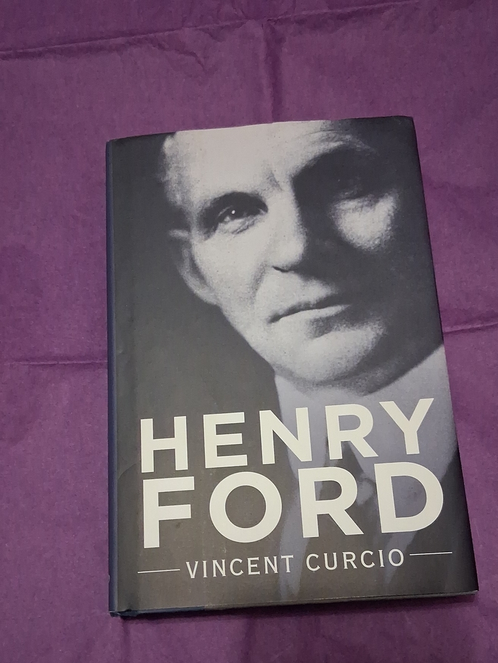 Henry Ford by Vincent Curcio - Black & White Hardcover